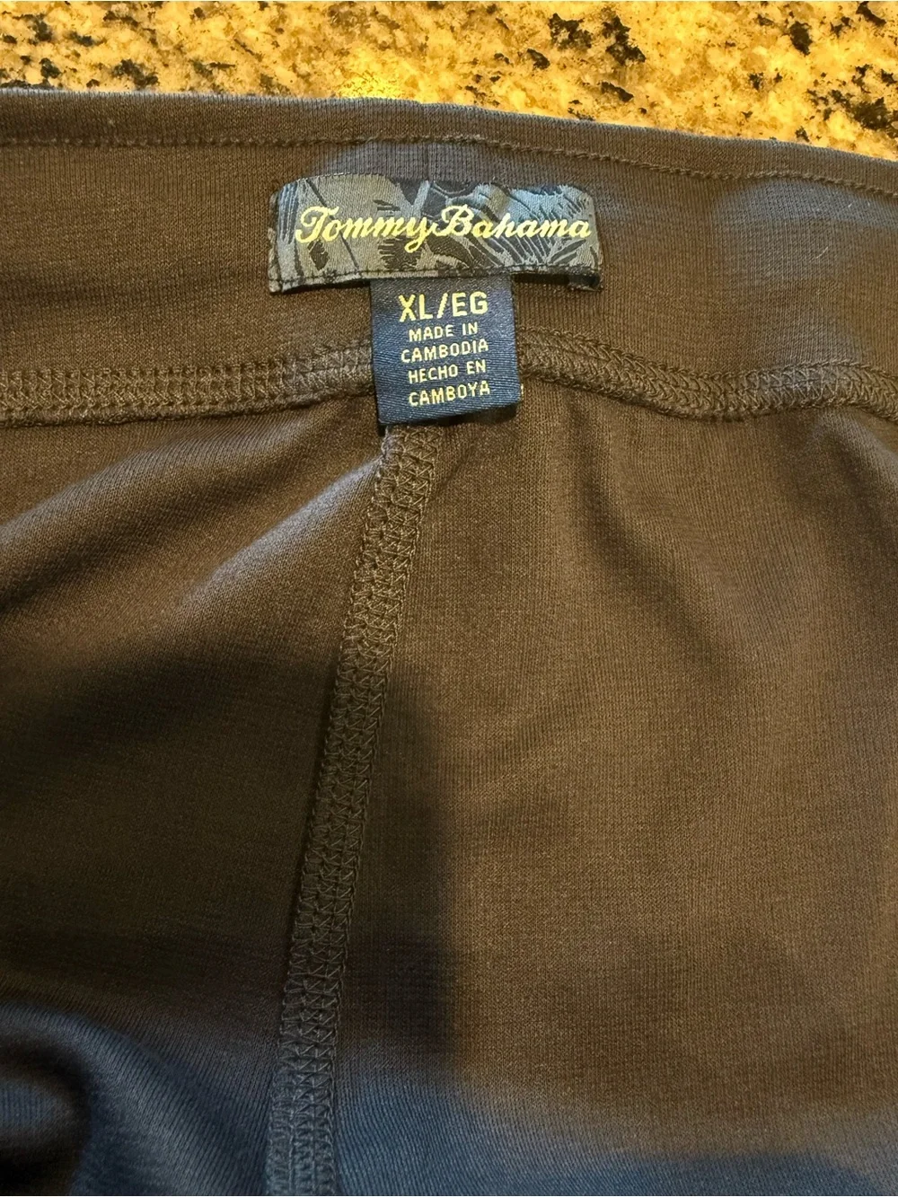 Tommy Bahama Men's Navy Jersey Lounge Jogger Pants XL Comfort Pockets Drawstring